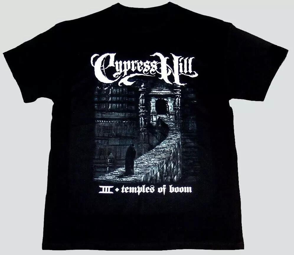 Футболка Cypress Hill III Temples Of Boom Унисекс Футболка Все размеры от S до 5XL Унисекс Футболка