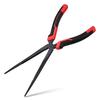 Long Nose Pliers, Extra Long Needle Nose Pliers, Straight, Non-Slip, Serrated, Mechanic Pliers, 135mm Tip Length, For Gripping, Bending, Clam