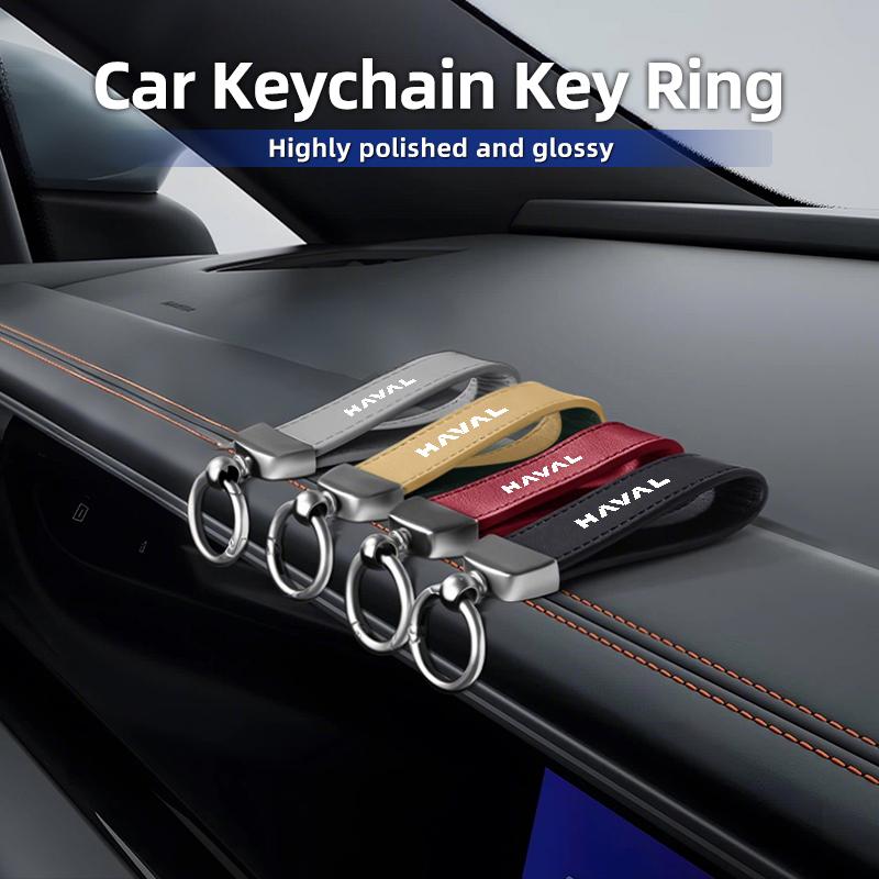 Car Logo Keychain Holder Key ring Accessories For Great Wall Haval F7 H6 H2 H3 H5 H7 G 2026 H8 H9 2025 M4 F7X F7H H2S Jolion