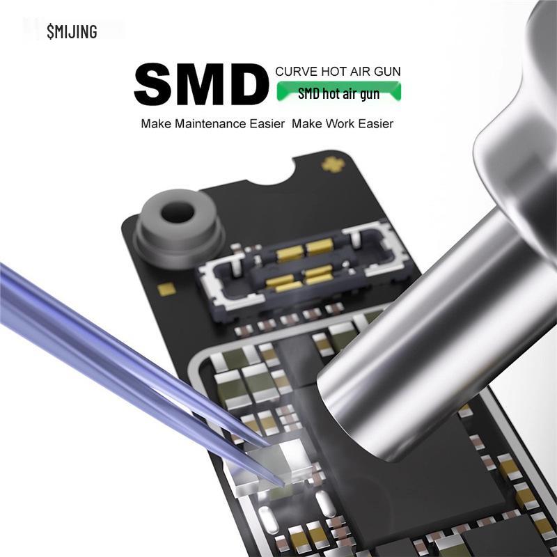 Горячий воздух Mijing F11 SMD с цифровым дисплеем и регулируемым спящим режимом для пайки и демонтажа при ремонте мобильных телефонов.
