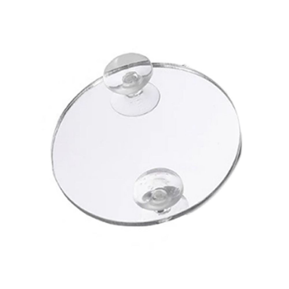 Круглое зеркало для аквариума Петушок Декоративное плавающее зеркало для аквариума Зеркало для игры рыб Игра