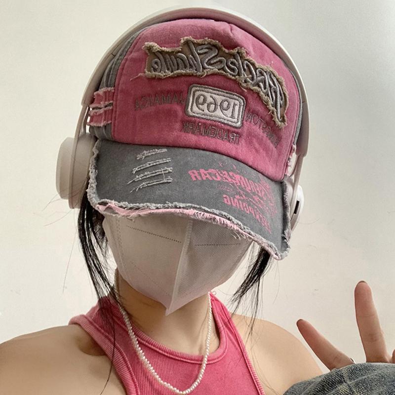 Винтажные бейсболки с вышивкой букв для мужчин и женщин, регулируемые летние солнцезащитные шляпы, уличные шляпы