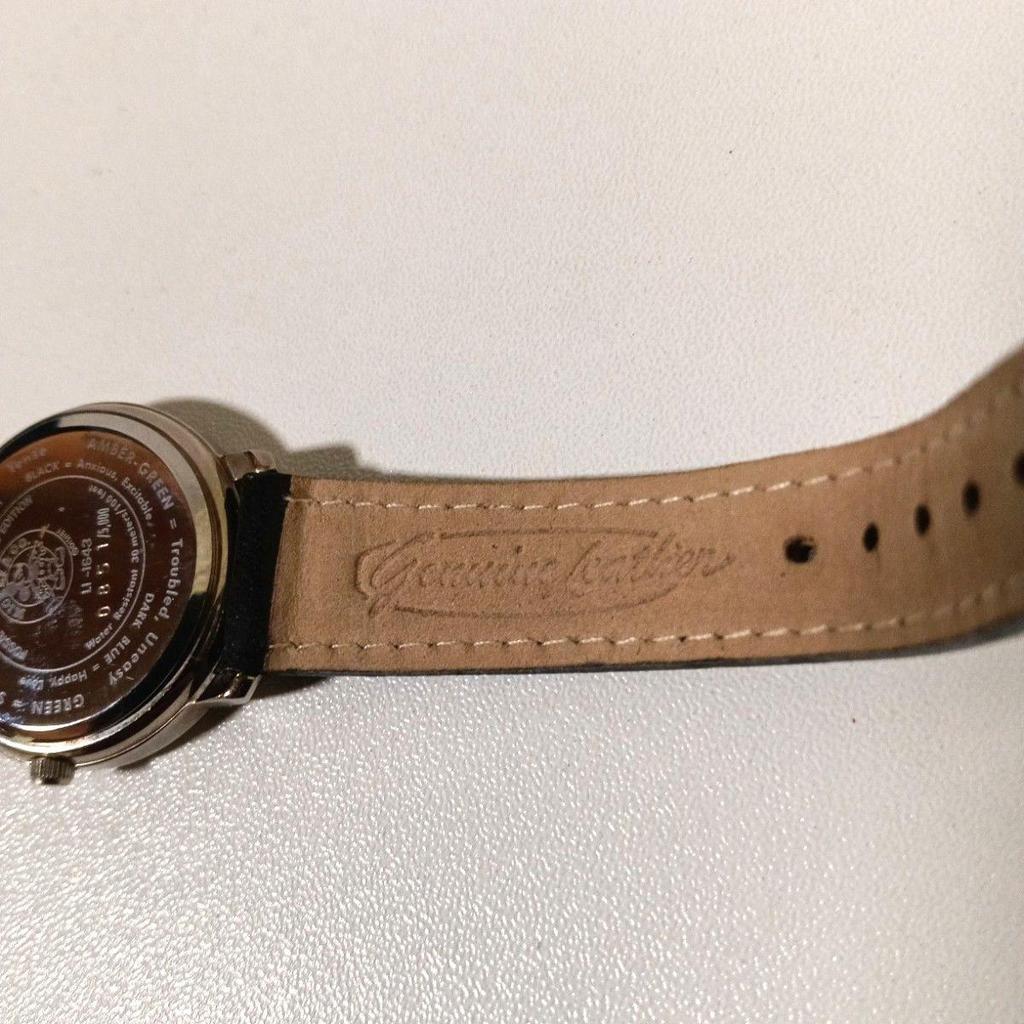 Б/У Редкие Хорошее Состояние Ретро Дисней FOSSIL Дисней Микки Маус Часы Винтажные Ограниченная серия 5000 Рабочие
