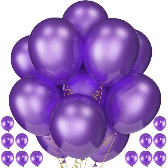 120Pcs Balloons Assorted Colors,12 Inch Latex Party Balloon for Birthday Party, Light Multi Color Ballons Rainbow Balloons for Wedding Baby Shower