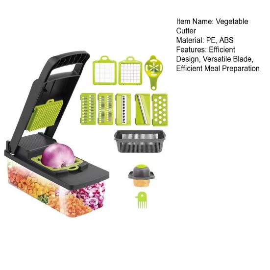 Овощерезка из нержавеющей стали, ломтерезка-мандолина для нарезки соломкой, кубиками, многофункциональный инструмент для приготовления пищи