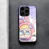 Cute C-Crybaby Doll Phone Case For IPhone 17 Air 16 E Pro Max 15 14 13 Mini 12 Pro 11 Max Plus Black Glass Cover