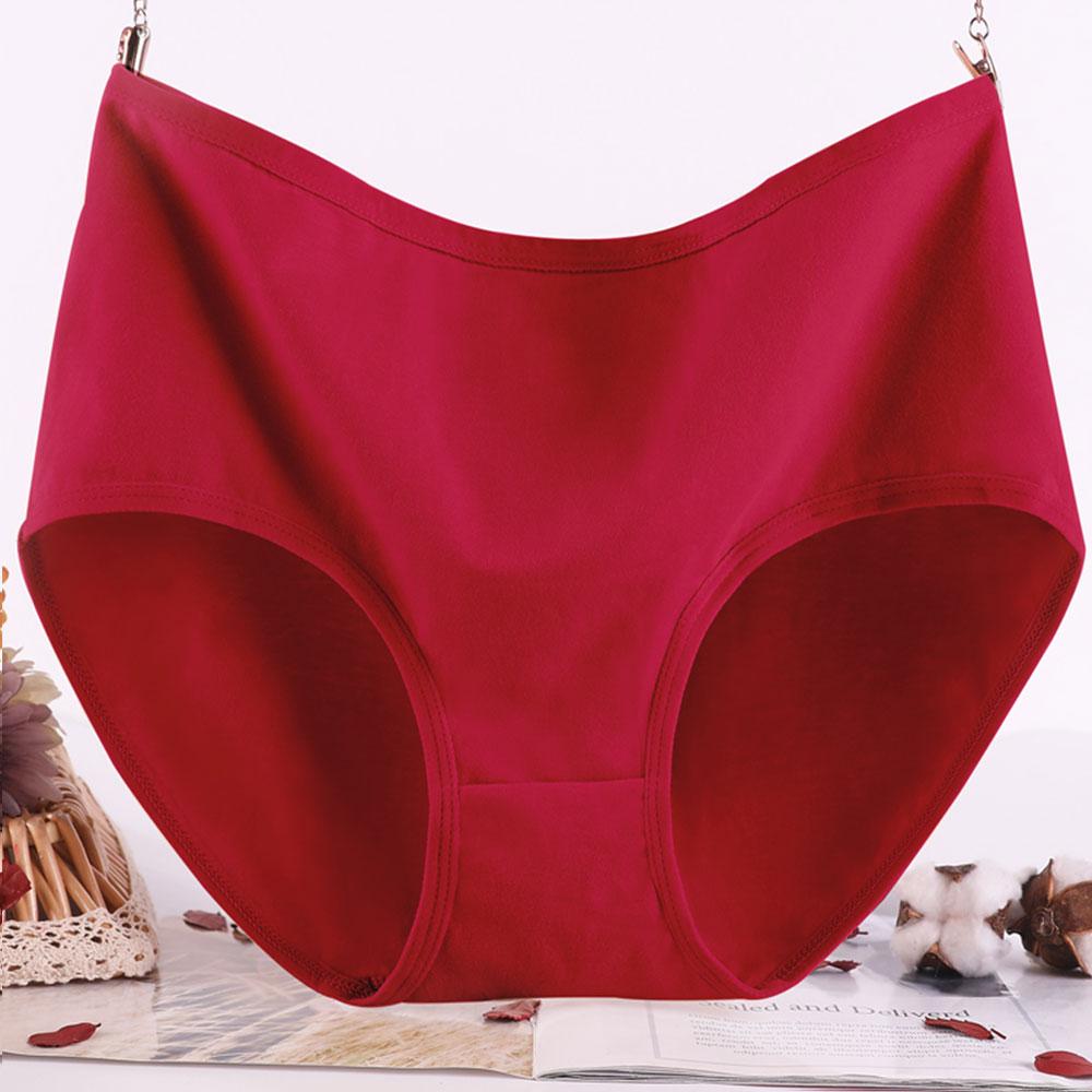Женское нижнее белье больших размеров, трусы с высокой талией, хлопковые женские трусы XL XXL 3XL 4XL 5XL