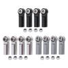 4PCS Metal Ball Joint Alloy for 1/10 Model Car 7.0mm Diameter M4 Thread RC Car Ball Joint 4 Straight