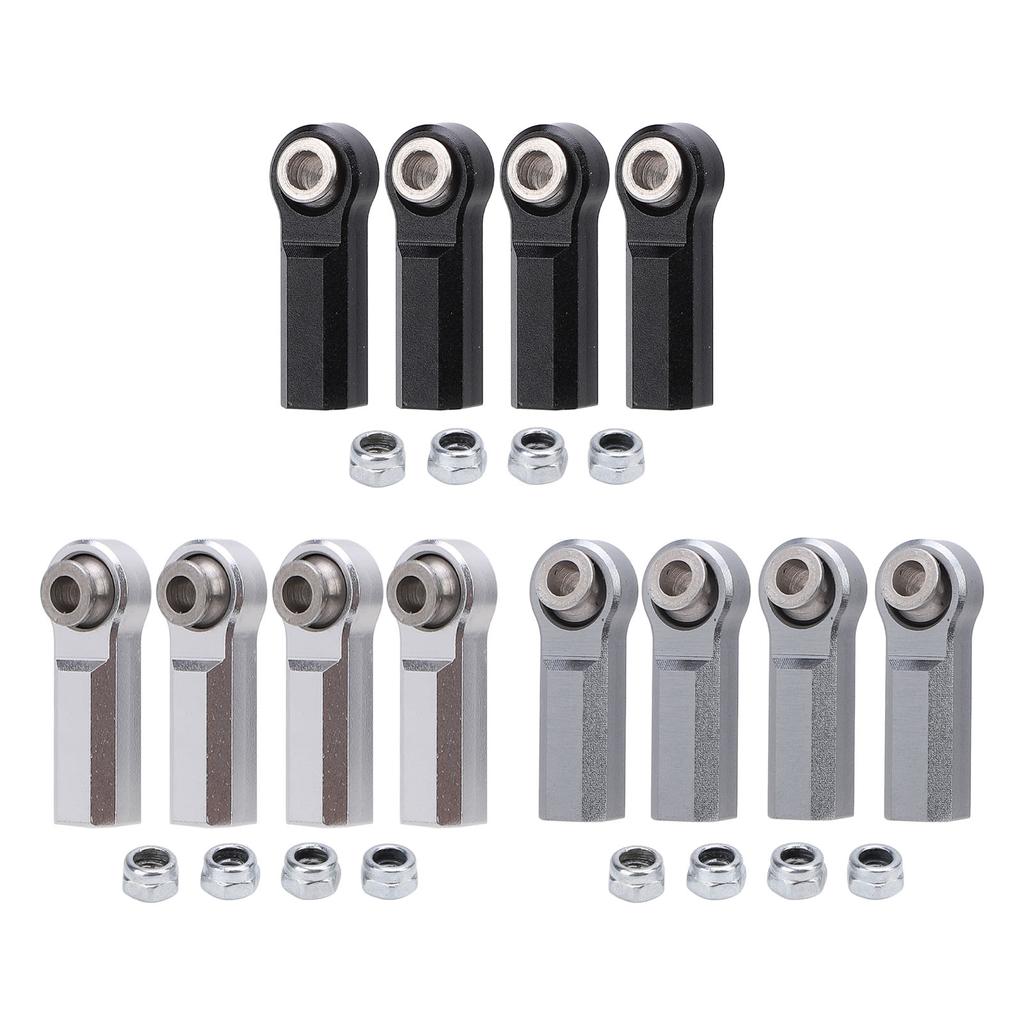 4PCS Metal Ball Joint Alloy for 1/10 Model Car 7.0mm Diameter M4 Thread RC Car Ball Joint 4 Straight