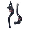 Easy Install foldable Brake & Clutch Levers Foldable Motorcycle Brake & Clutch Levers Simple Installation for Motorbike
