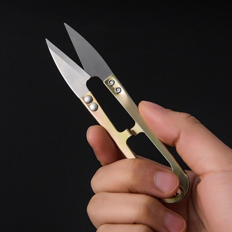 U-образные ножницы для вышивки крестиком, шитья и рукоделия для резки пряжи, ниток и ткани