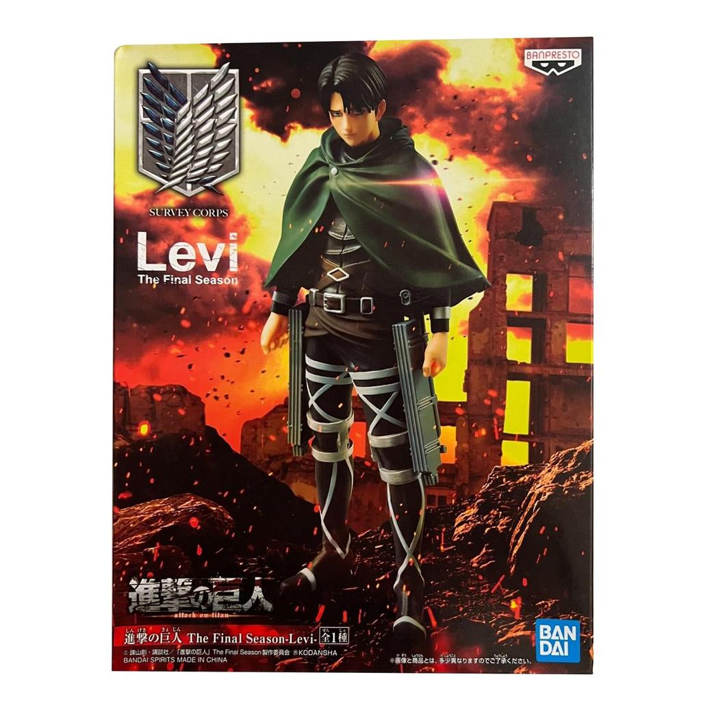 BANPRESTO Атака титанов Финальный сезон Фигурка Леви