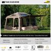 Автоматическая надувная палатка Explorer Water Cube - Водонепроницаемое снаряжение для кемпинга на открытом воздухе с креплением к задней части автомобиля