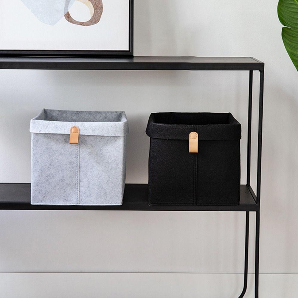 Органайзер Корзина для хранения фетра Контейнер Коробка для хранения ткани Корзина для белья Гостиная