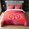 Mainz FC Design Bed Bedding Set 1 Duvet Cover + 2 Pillowcases Soft Breathable Household Bed Linens