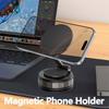 Магнитный держатель для телефона в автомобиль с вращающимся на 360° кронштейном, регулируемая складная портативная подставка для телефона для всех смартфонов и моделей автомобилей