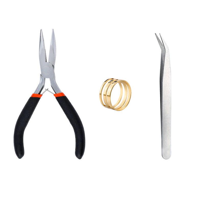 1050Pcs 0.7mm plated color Open Jump Rings Mixed 4mm 5mm 6mm 7mm 8mm 10mm iron Split Rings For DIY Jewelry Making 6 colors