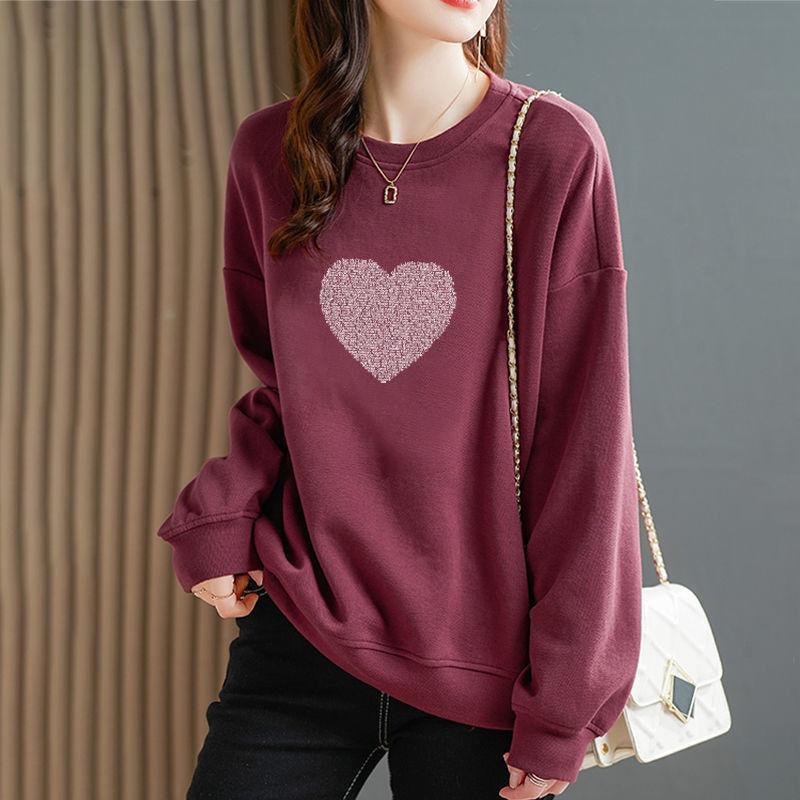 Весенне-осенний женский пуловер, толстовка с теплым низом и верхом, свободная толстовка с капюшоном для женщин