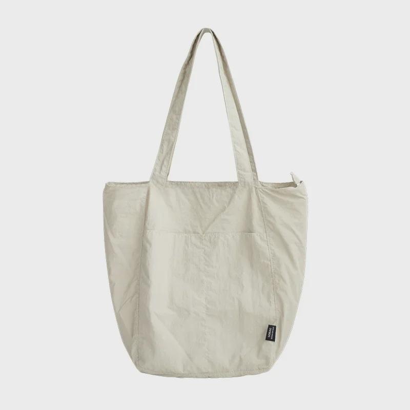 Японская водонепроницаемая нейлоновая повседневная сумка-тоут для женщин - Большая вместимость, уникальный нишевый дизайн