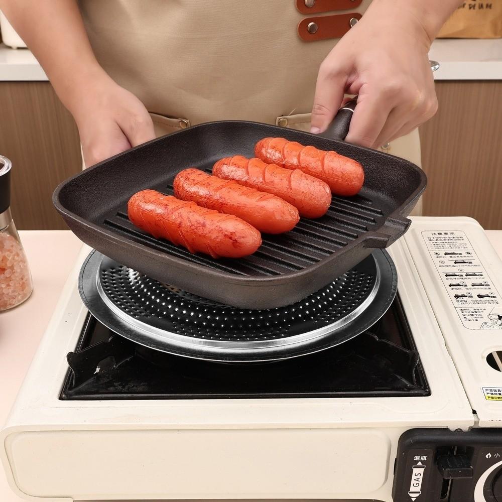 Складной рассеиватель тепла Деревянная ручка Защита от пламени Пластина для тушения Подставка для кастрюли Изоляционные прокладки для приготовления пищи