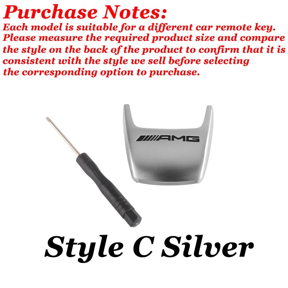 Car Key Remote Back Cover Refit Flip Key Shell Case Accessories For Mercedes Benz AMG A B C Class E GLA CLA GLB GLE E320L GLE350