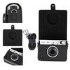 Чехол для пленки Instax Mini Evo, Защитная крышка для Instax Mini, Полная защита, Защита от царапин, В комплекте плечевой ремень, Искусственная кожа, Портативный, Легкий