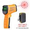 DT1000 DT1600 Infrared Thermometer Professional 13 Laser Points Non Contact Digital Pyrometer IR Temperature Gun High Temp Alarm