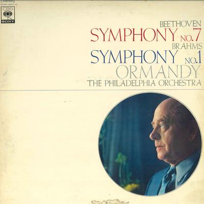 LP Запись Юджин Орманди - Бетховен: Симфония №. 7, Брамс:  SONW2001112 CBS SONY Япония Классика Б/У