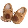 Capybara Slippers Non-slip Pufferfish Ladies Kids Home Cotton Shoes Boys Man Cute Kapibala Girls Plush Slipper