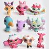 Compact Premium Vinyl Pet Toys - Assorted Animal Designs