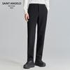 Baoxiniao Men's Fleece-Lined Warm Casual Business Pants