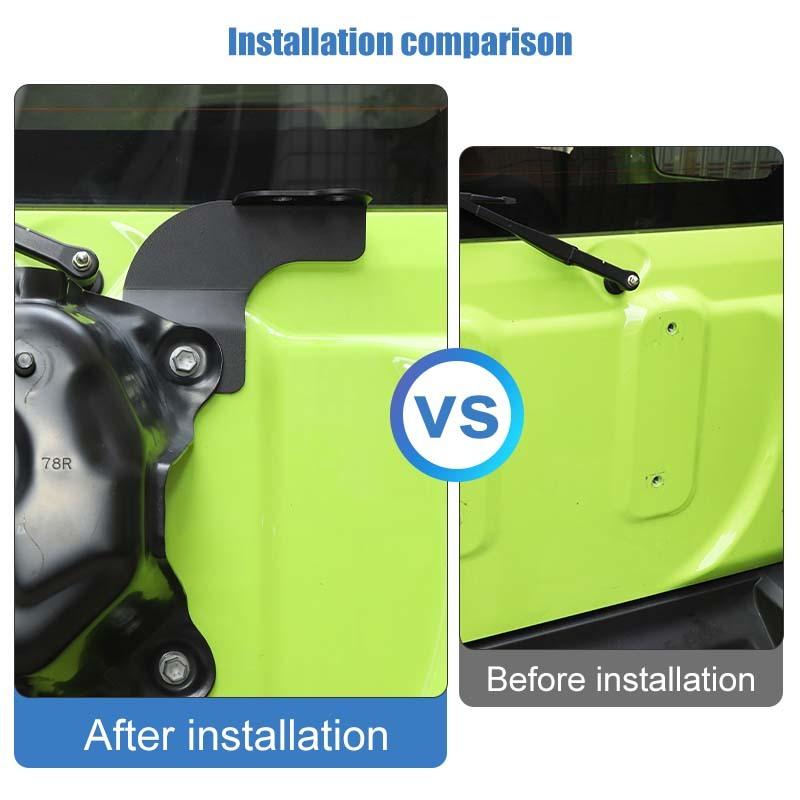 Металлический кронштейн для крепления антенны на багажник Suzuki Jimny 2019 Up Exterior Accessories