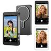Portable Wireless Magnetic Mount Rechargeable Vlog Phone Rear Camera  Selfie Live