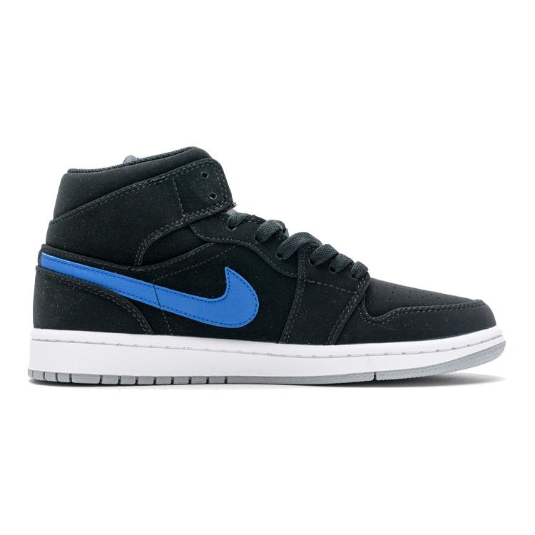 Jordan 1 Ретро Мид GS Черный Университетский Красный 554725-065