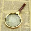 10X Handheld Magnifier Retro Zinc Alloy Frame Loupe Jeweler Magnifying Glass