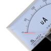 uxcell Analog Current Panel DC for Circuit Ampere Tester 1 Piece Meter, 0-200uA, 44C2, 100x12.7x80mm, Testing, Charging, Gauge,