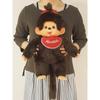 Sekiguchi Monchhichi Премиум Стандарт L Коричневая Девочка 251056 В45 x Ш34 x Г13см