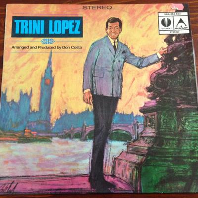Виниловая пластинка TRINI LOPEZ - Trini Lopez SRA250502 Summit, Valiant 1971 Австралия Джаз Б/у