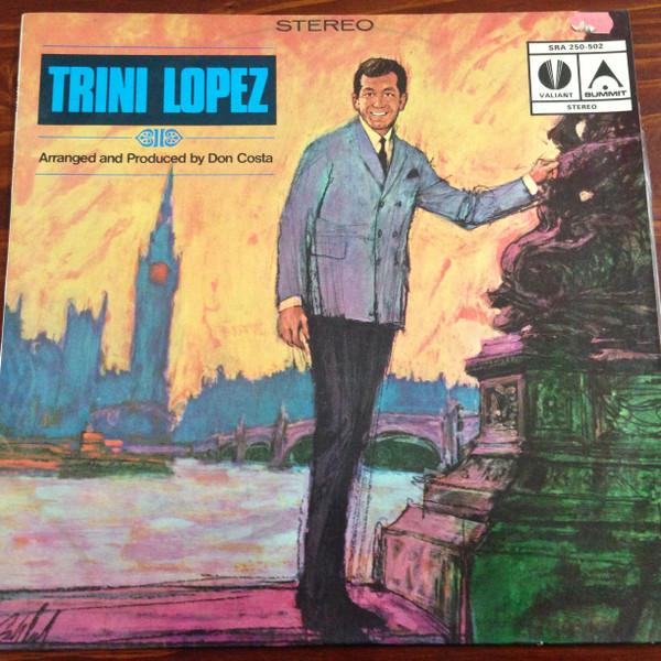 Виниловая пластинка TRINI LOPEZ - Trini Lopez SRA250502 Summit, Valiant 1971 Австралия Джаз Б/у