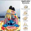 1Pc Stitch'S Sweet Celebration Blanket Soft And Comfortable Casual Warm Camping Travel Christmas Halloween Xmas Gift M928618