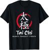 Tai Chi - Body Mind Wellness Spiritual Yin Yang Martial Arts Gift Unisex T-Shirt