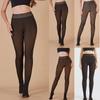 High Quality Breathable Leggings With Thick Fleece And Pantyhose, Women's Warm Oversized One-piece Pants