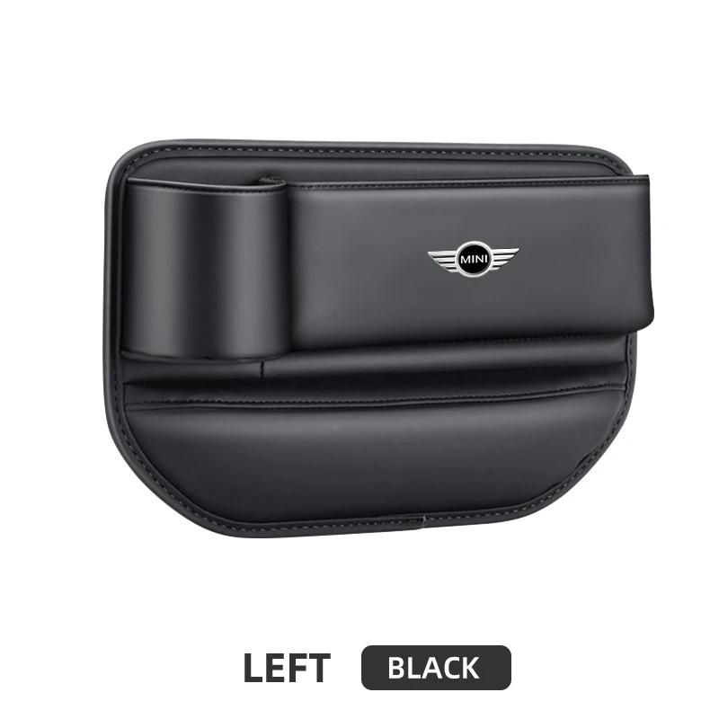 Leather Car Seat Gap Organizer Crevice Side Storage Box for BMW MINI F55 F56 R60 R59 R58 WORKS One Cooper JCW R57 R56 R55