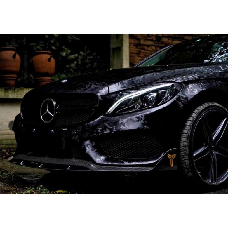 Виниловая пленка для автомобильной пленки Ghost Black Stealth, рулон с воздушным выпуском, наклейка «сделай сам»
