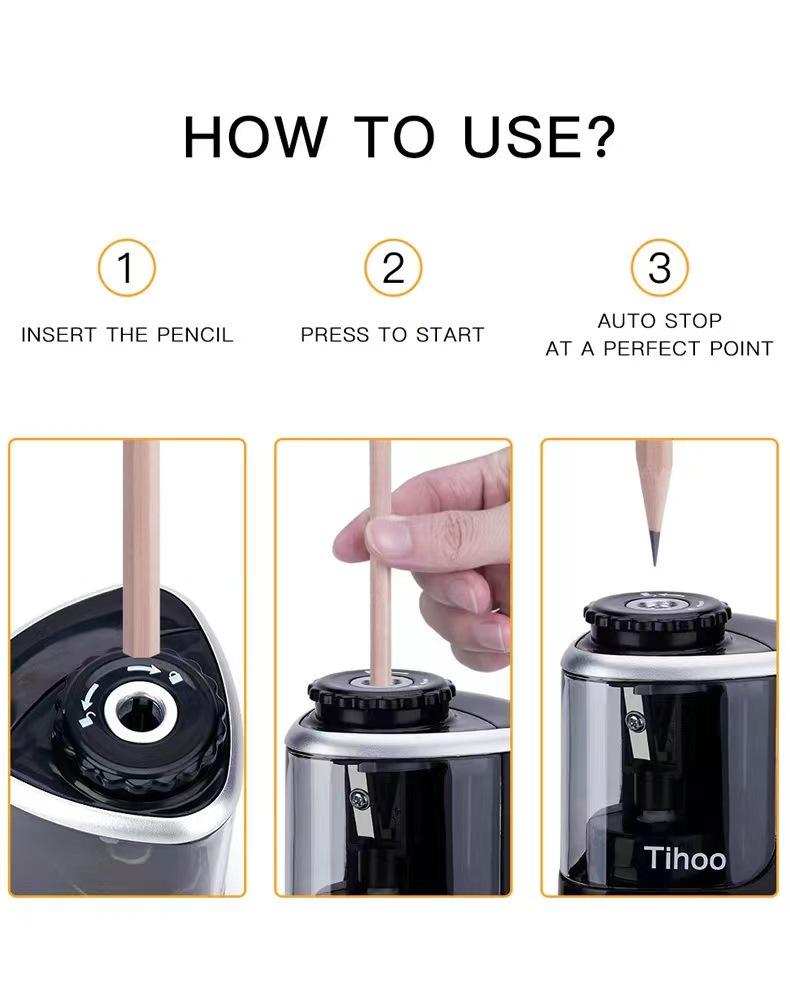 Kid's Astronomical Pencil Sharpener: Semi-Automatic 8005