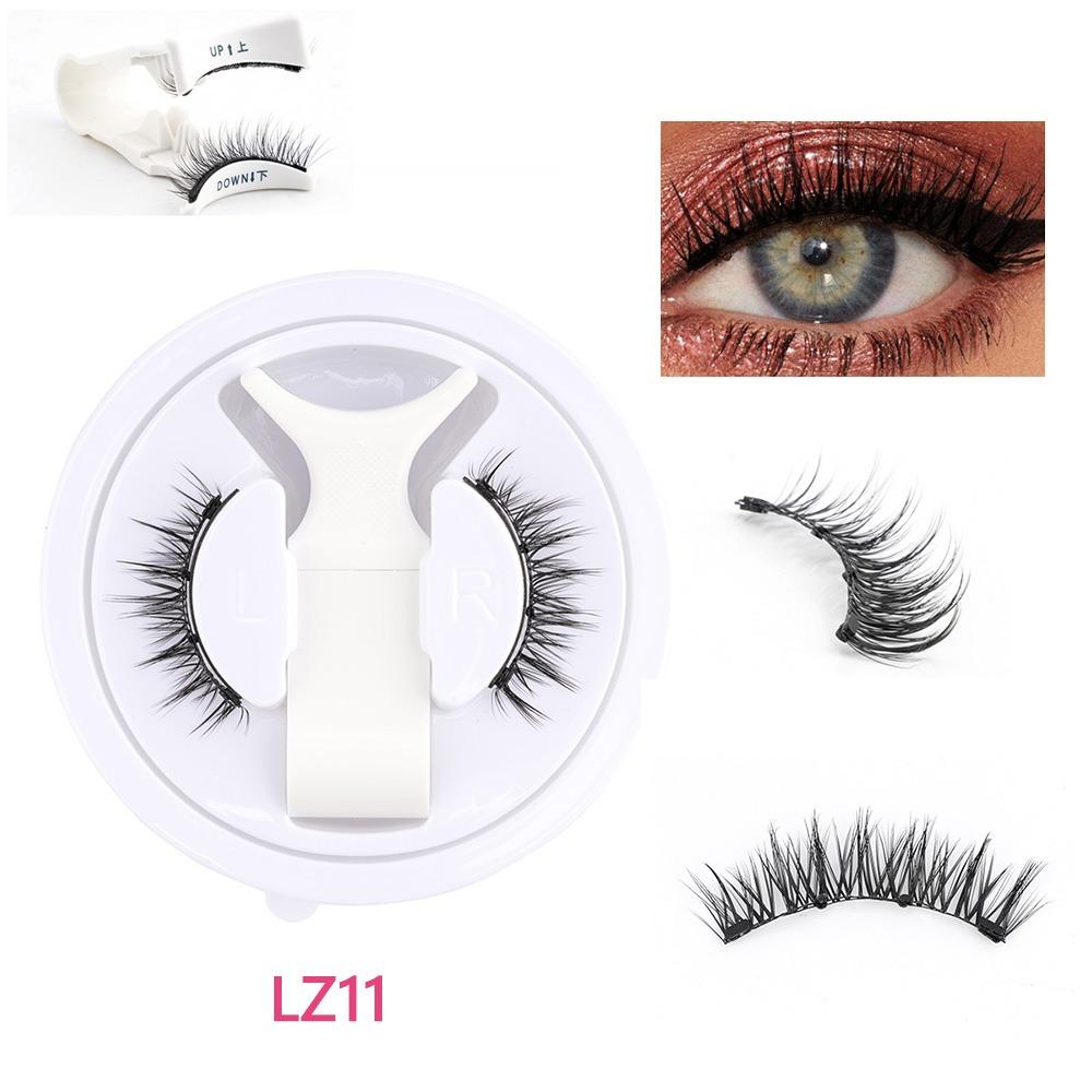 Natural Magnetic Eyelashes Curler Eyelash Extension Tools For Makeup & Beauty Enthusiasts