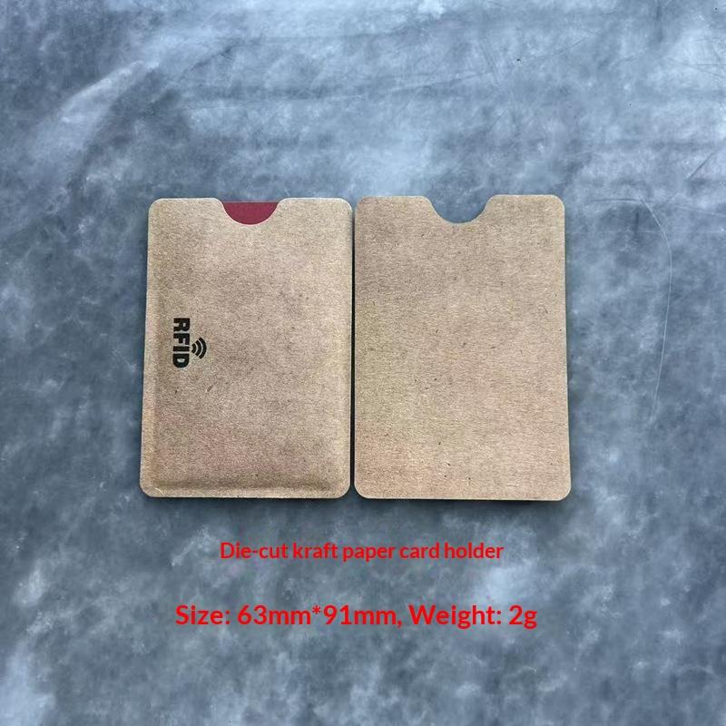 RFID-блокирующие кармашки для кредитных карт 1/10 шт. Защита от скимминга и кражи Алюминиевые чехлы для путешествий и покупок