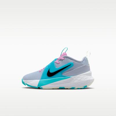 Nike Team Hustle D 12 Ghost Dusty Cactus Volt Tint (PS)