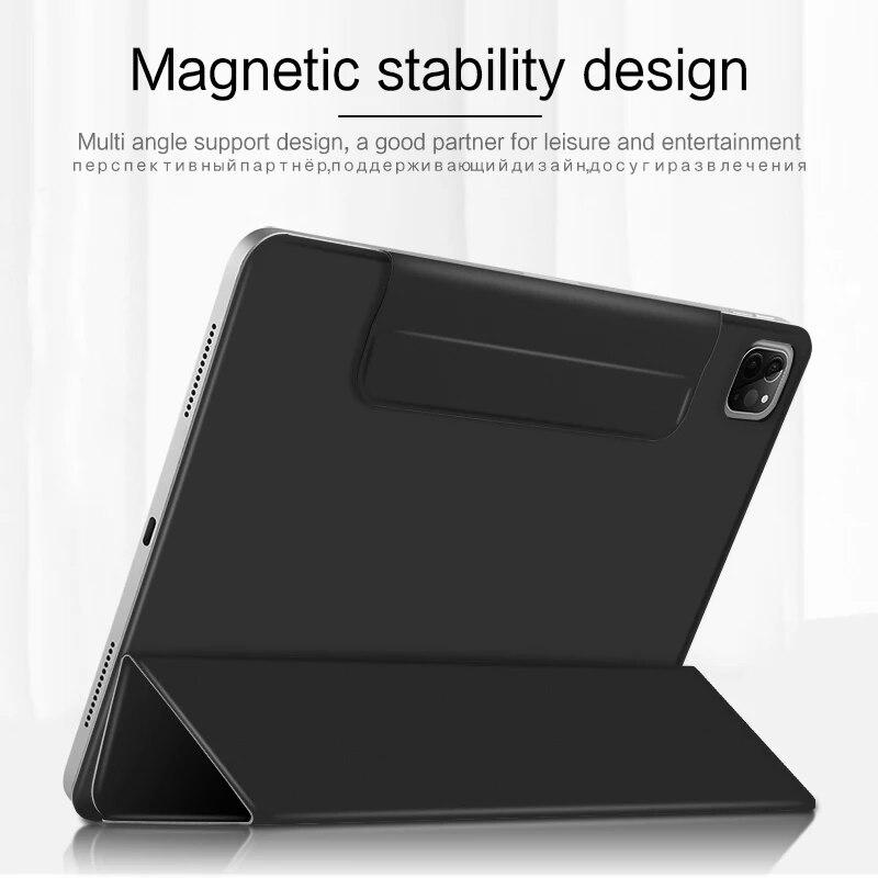 Умный магнитный чехол для iPad Pro 11 2020, тонкий и легкий чехол-подставка с интеллектом для iPad Air 4 10,9 дюйма, чехол для планшета Air4