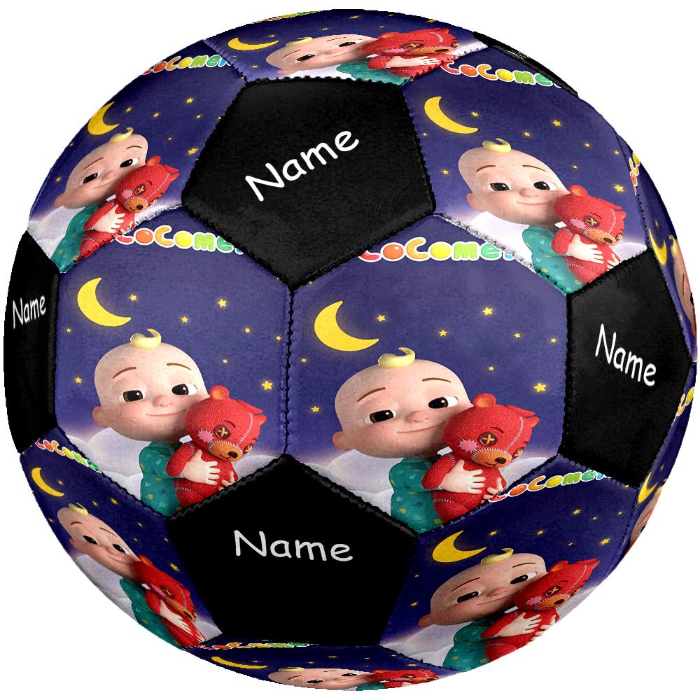 Custom Name Cocomelon Theme Size 5 Soccer Ball, Suitable for Both Indoor and Outdoor Matches, a Gift Suitable for Everyone.
